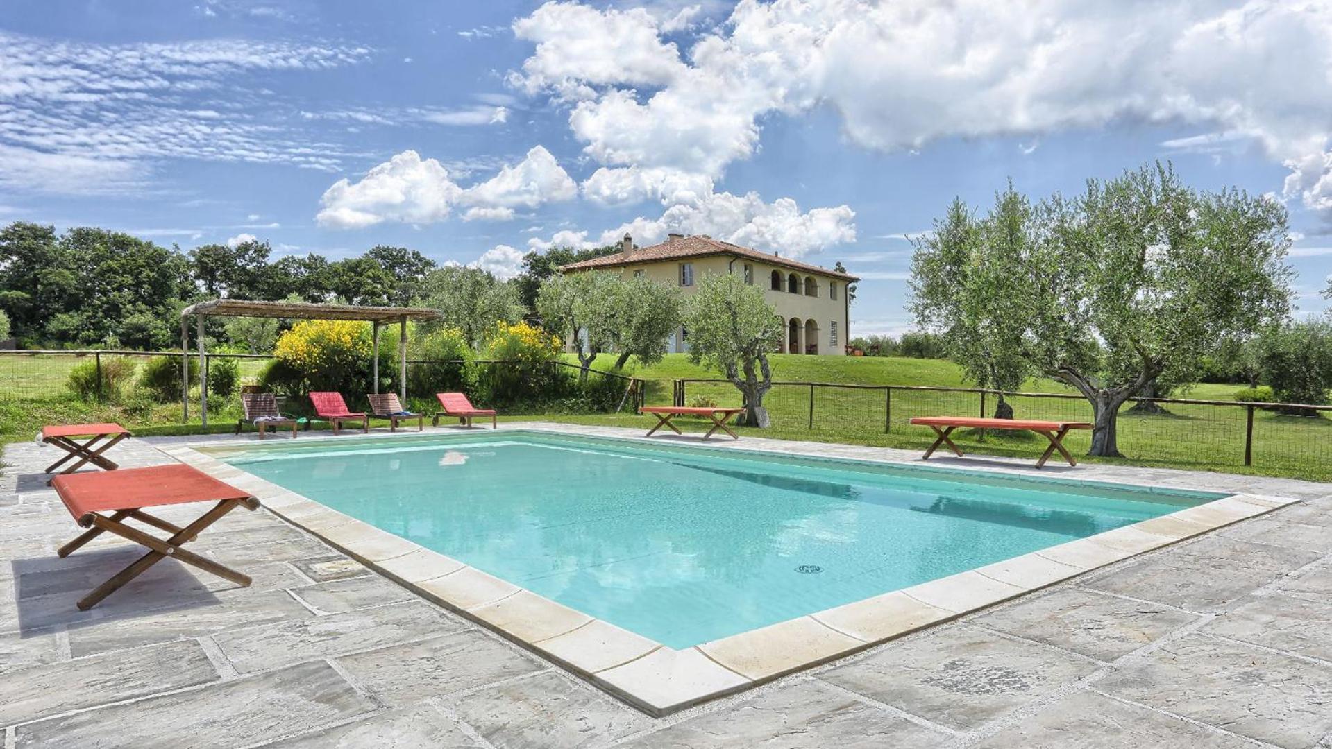 Villa Il Meluccio 12&2, Emma Villas Castellina Marittima Kültér fotó
